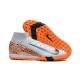 The Best Seller Nike Mercurial Superfly 10 Elite TF White Orange Mens Soccer Cleats For Sale