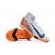 The Best Seller Nike Mercurial Superfly 10 Elite TF White Orange Mens Soccer Cleats For Sale