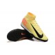 Click To Buy Nike Mercurial Superfly 10 Elite TF Yelleow Black Mens Soccer Cleats Shop Online