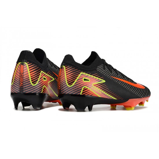 Shop the latest Nike Mercurial Vapor 16 Elite FG Black Orange Women and Men Soccer Cleats Sale