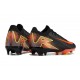 Shop the latest Nike Mercurial Vapor 16 Elite FG Black Orange Women and Men Soccer Cleats Sale