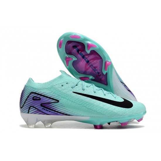 Goods That Sell Well Nike Mercurial Vapor 16 Elite FG Black and Purple Women and Men Soccer Cleats Online