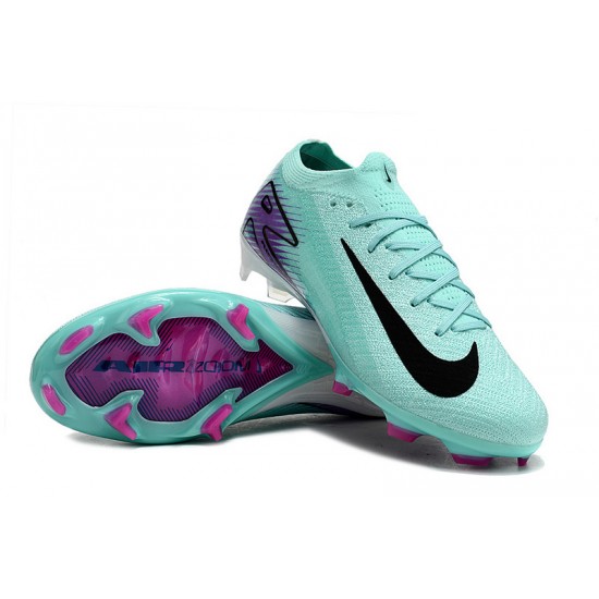 Goods That Sell Well Nike Mercurial Vapor 16 Elite FG Black and Purple Women and Men Soccer Cleats Online