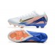 Select and Buy Nike Mercurial Vapor 16 Elite FG Blue and White Women and Men Soccer Cleats On Sale