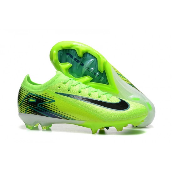 Shop the latest Nike Mercurial Vapor 16 Elite FG Neongreen and Black Women and Men Soccer Cleats Online Shop