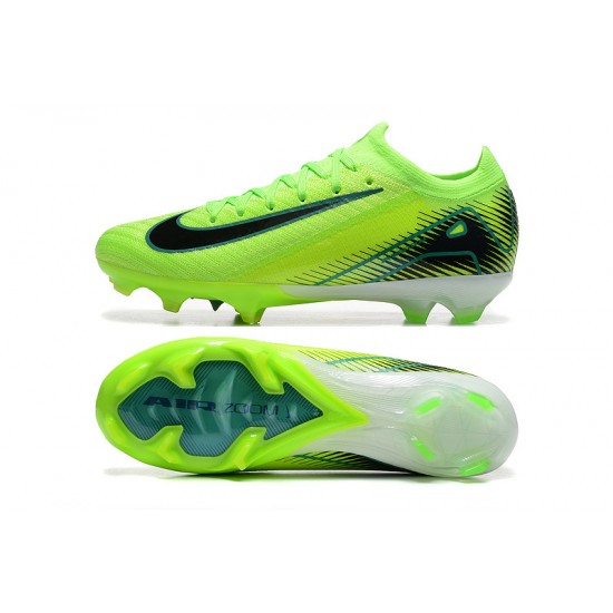 Shop the latest Nike Mercurial Vapor 16 Elite FG Neongreen and Black Women and Men Soccer Cleats Online Shop