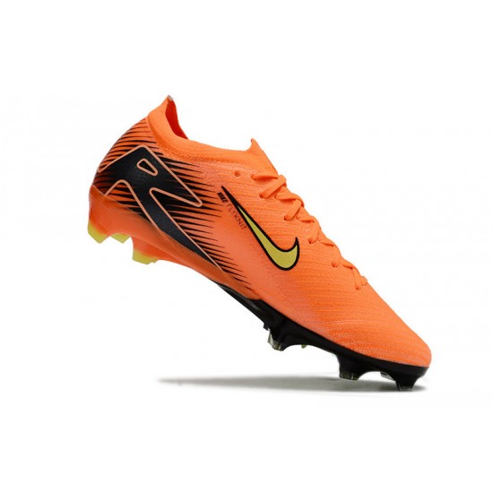 Popular Goods Nike Mercurial Vapor 16 Elite FG Orange and Yellow Women and Men Soccer Cleats Shop