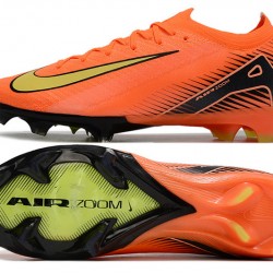 Nike Mercurial Vapor 16 Elite FG Orange and Yellow Women and Men Soccer Cleats