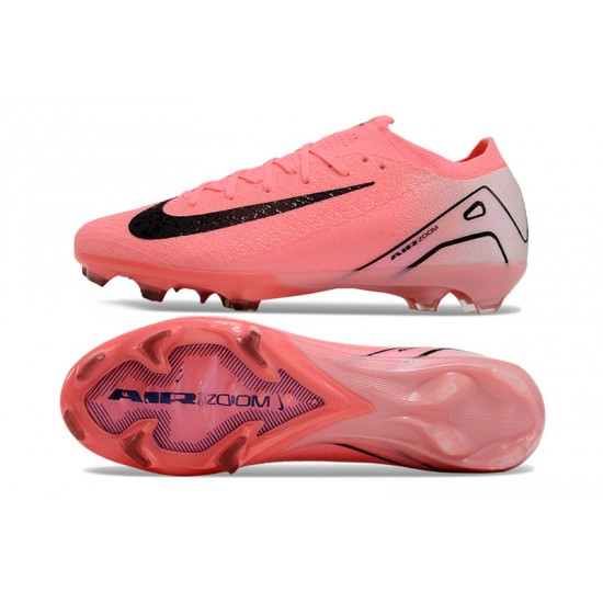 Sell Like Wild Fire Nike Mercurial Vapor 16 Elite FG Pink Black Women and Men Soccer Cleats Online Shop