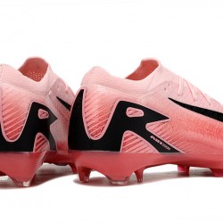 Nike Mercurial Vapor 16 Elite FG Pink and Black Women and Men Soccer Cleats