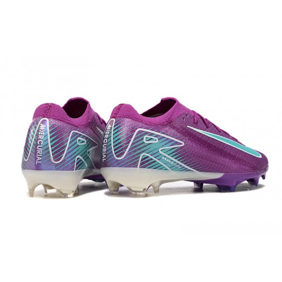 Buy And Seller Nike Mercurial Vapor 16 Elite FG Purple and Blue Women and Men Soccer Cleats Online Shop