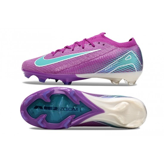 Buy And Seller Nike Mercurial Vapor 16 Elite FG Purple and Blue Women and Men Soccer Cleats Online Shop