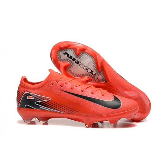 Buy And Seller Nike Mercurial Vapor 16 Elite FG Red and Black Women and Men Soccer Cleats On Sale