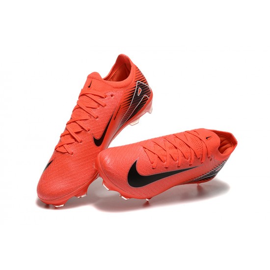 Buy And Seller Nike Mercurial Vapor 16 Elite FG Red and Black Women and Men Soccer Cleats On Sale