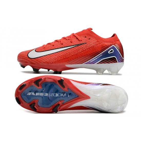 Sell Like Wild Fire Nike Mercurial Vapor 16 Elite FG Red and White Women and Men Soccer Cleats Shop