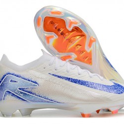 Nike Mercurial Vapor 16 Elite FG White Blue Women and Men Soccer Cleats