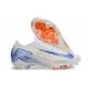 Salable Goods Nike Mercurial Vapor 16 Elite FG White Blue Women and Men Soccer Cleats Sale