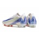 Salable Goods Nike Mercurial Vapor 16 Elite FG White Blue Women and Men Soccer Cleats Sale