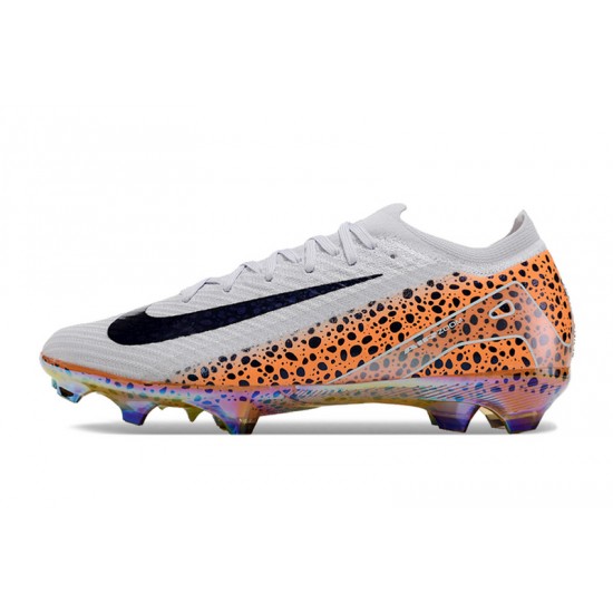 Exceptional Quality Nike Mercurial Vapor 16 Elite FG White Orange Women and Men Soccer Cleats Shop