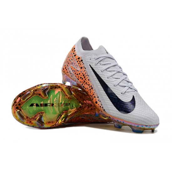 Exceptional Quality Nike Mercurial Vapor 16 Elite FG White Orange Women and Men Soccer Cleats Shop