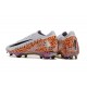 Exceptional Quality Nike Mercurial Vapor 16 Elite FG White Orange Women and Men Soccer Cleats Shop