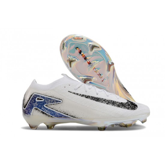 Discover the top-selling Nike Mercurial Vapor 16 Elite FG White and Blue Women and Men Soccer Cleats Online