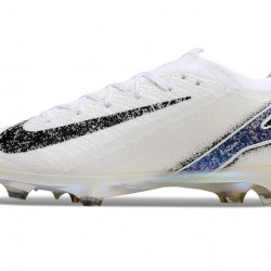 Nike Mercurial Vapor 16 Elite FG White and Blue Women and Men Soccer Cleats