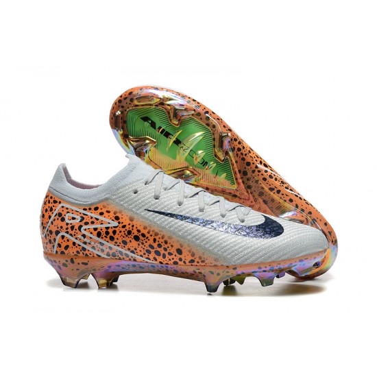 Discover Nike Mercurial Vapor 16 Elite FG White and Orange Women and Men Soccer Cleats Online