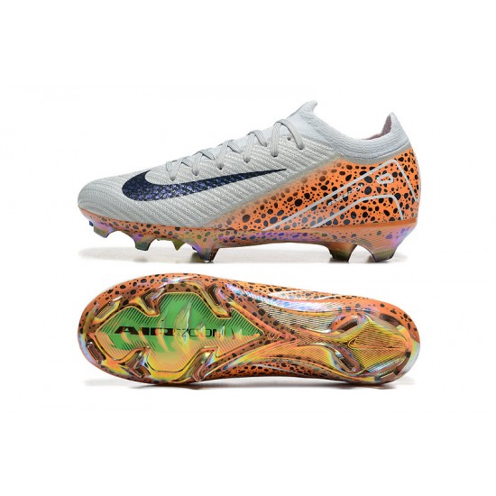 Discover Nike Mercurial Vapor 16 Elite FG White and Orange Women and Men Soccer Cleats Online