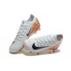 Discover Nike Mercurial Vapor 16 Elite FG White and Orange Women and Men Soccer Cleats Online