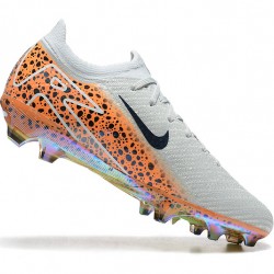 Nike Mercurial Vapor 16 Elite FG White and Orange Women and Men Soccer Cleats