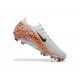 Discover Nike Mercurial Vapor 16 Elite FG White and Orange Women and Men Soccer Cleats Online