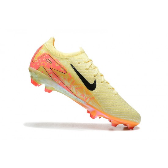 Select and Buy Nike Mercurial Vapor 16 Elite FG Yellow and Orange Women and Men Soccer Cleats On Sale