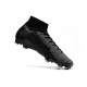 Nike Air Zoom Mercurial Superfly 10 Elite FG Black Grey High Top Soccer Cleats