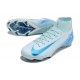 Nike Air Zoom Mercurial Superfly 10 Elite FG Ltblue Deep Blue Soccer Cleats