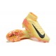 Nike Air Zoom Mercurial Superfly 10 Elite FG Yellow Black Pink High Top Soccer Cleats