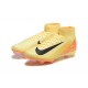 Nike Air Zoom Mercurial Superfly 10 Elite FG Yellow Black Pink High Top Soccer Cleats