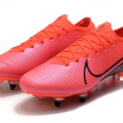 Nike Mercurial Vapor 13 Elite SG Low Pink Black Soccer Cleats