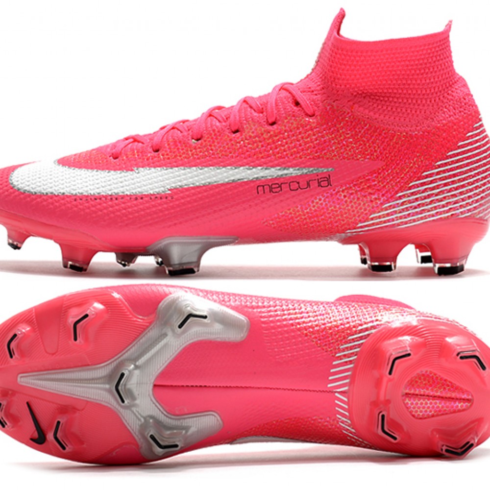 Nike Mercurial Superfly 7 Elite Korea FG Silver Peach Soccer Cleats ...