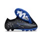 Buy And Seller Nike Air Zoom Mercurial Vapor 15 Elite AG Low Soccer Cleats Black Blue White For Men Shop