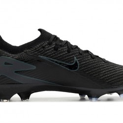 Nike Air Zoom Mercurial Vapor 16 Elite FG Low Black Blue Soccer Cleats For Women And Men 