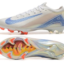 Nike Air Zoom Mercurial Vapor 16 Elite FG Low Yellow White Blue Soccer Cleats For Men 