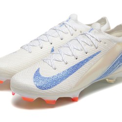 Nike Air Zoom Mercurial Vapor 16 Elite FG Low Yellow White Blue Soccer Cleats For Men 