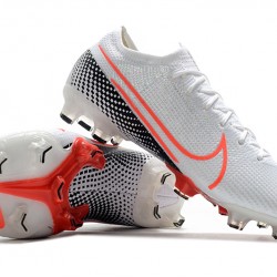 Nike Mercurial Vapor 13 Elite FG White Orange Black Soccer Cleats