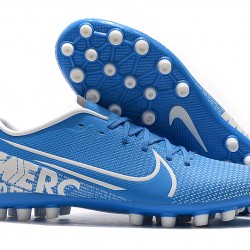 Nike Vapor 13 Academy AG R Blue White Soccer Cleats