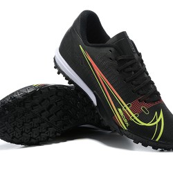 Nike Vapor 14 Academy TF Low Mens Black White Green Red Soccer Cleats