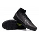 The Best Selling Line Nike Air Zoom Mercurial Superfly IX Elite TF High-top Black Women And Men Soccer Cleats Online Shop