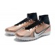 Where Can I Buy Nike Air Zoom Mercurial Superfly IX Elite TF High-top Brown Black Women And Men Soccer Cleats On Sale