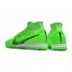 Discover Nike Air Zoom Mercurial Superfly IX Elite TF High-top Green Black Women And Men Soccer Cleats For Sale