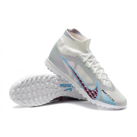 To Have A Ready Market Nike Air Zoom Mercurial Superfly IX Elite TF High-top Lilac White Men Soccer Cleats Online